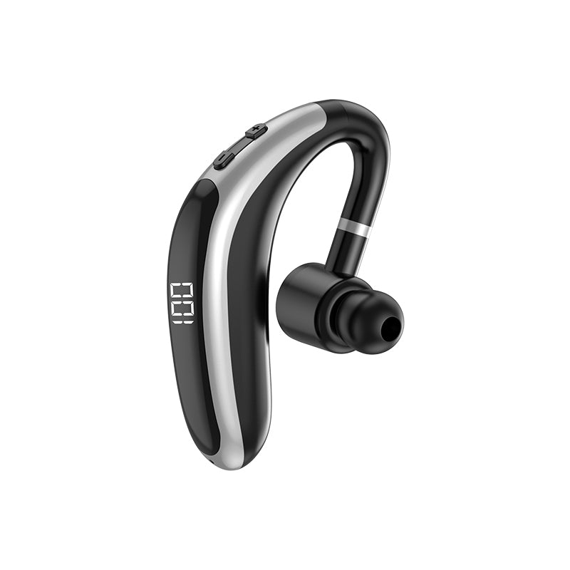 K20 Business Single Ear Wireless Bluetooth Earhook Headset Digital Display Noise Cancelling Calling Music Earphone K20 Business Single Ear Wireless Bluetooth Earhook Headset Digital Display Noise Cancelling Calling Music Earphone